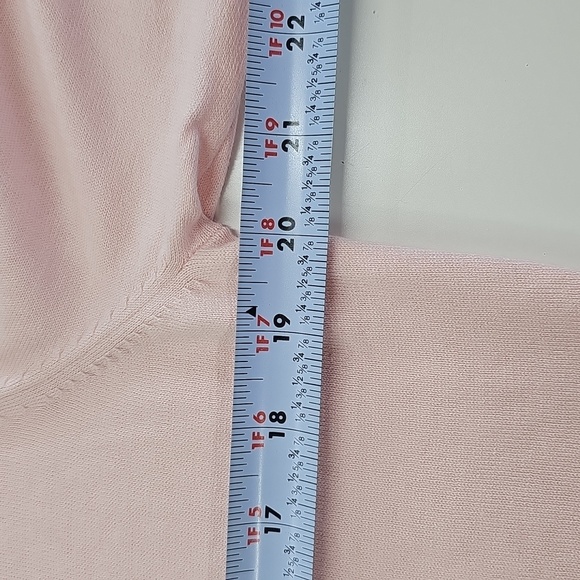 Burberry Cardigan, Pink, Silk Cotton Cashmere, Size XL - Picture 10 of 11